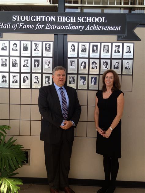 The Hall of Fame was created in 2004, through the efforts of Joanne McEvoy Blomstrom in honor of her father, Raymond; and Anthony L. . Stoughton high school hall of fame